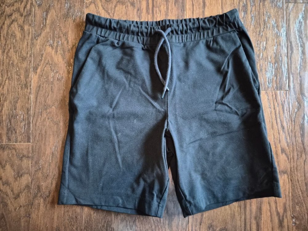 Banana Republic BR Standard Stretch Knit Shorts Mens Small Black 690880-01